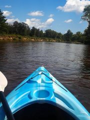 Kayaking in Chippewa Falls